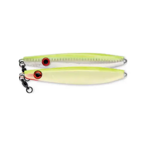 Vortex Speed Jig, 4 3/4", 3 1/2 oz. Chartreuse Glow Vortex Speed Jig, 4 3/4", 3 1/2 oz. Chartreuse Glow
