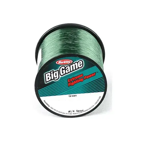 Trilene Big Game Monofilament, 60 lbs, 235 yds, Green Trilene Big Game Monofilament, 60 lbs, 235 yds, Green