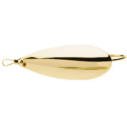 Silver Minnow Fishing Spoon, 1 3/4" Gold Silver Minnow Fishing Spoon, 1 3/4" Gold