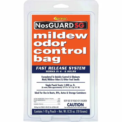 NosGUARD SG Mildew Odor Control, Fast Release System NosGUARD SG Mildew Odor Control, Fast Release System