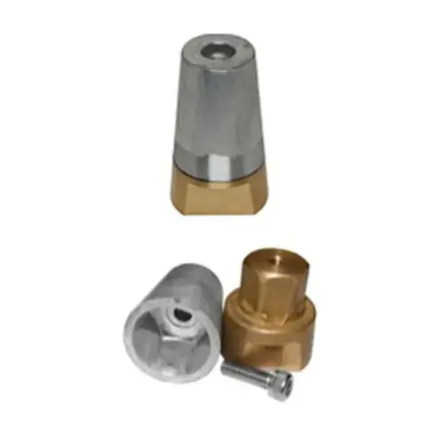 Radice Aluminum Prop Nut Anodes, 0.43" ID, 2.4" OD, 3" Height Radice Aluminum Prop Nut Anodes, 0.43" ID, 2.4" OD, 3" Height
