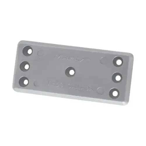 Bolt-On Magnesium Medium Streamlined Hull Anode, 2.67" x 6" x 0.56" Bolt-On Magnesium Medium Streamlined Hull Anode, 2.67" x 6" x 0.56"