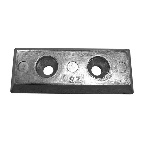 Aluminum Sea Strainer Anode, 1.5" x 3.8" x 0.5" Aluminum Sea Strainer Anode, 1.5" x 3.8" x 0.5"