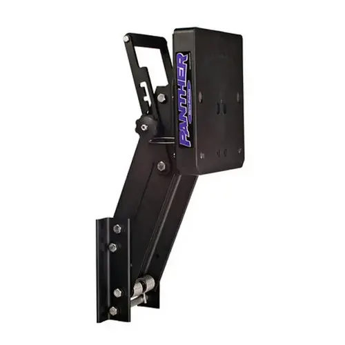 Adjustable 4-Stroke Outboard Motor Bracket, Powder-Coat Aluminum, Max. 35hp, Max. 263lb. Adjustable 4-Stroke Outboard Motor Bracket, Powder-Coat Aluminum, Max. 35hp, Max. 263lb.