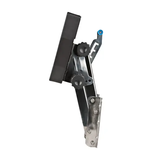 Adjustable 20 HP 2 Stroke or 15 HP 4-Sroke Outboard Motor Bracket, Stainless Steel, 11" Lift Adjustable 20 HP 2 Stroke or 15 HP 4-Sroke Outboard Motor Bracket, Stainless Steel, 11" Lift