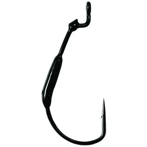 KVD Weighted Grip-Pin Hook, Size 3/0, 1/8 oz, 3-Pack Black Chrome KVD Weighted Grip-Pin Hook, Size 3/0, 1/8 oz, 3-Pack Black Chrome