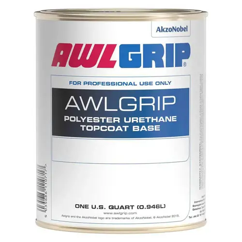 Polyester Urethane Topcoat Base, White, Quart Polyester Urethane Topcoat Base, White, Quart