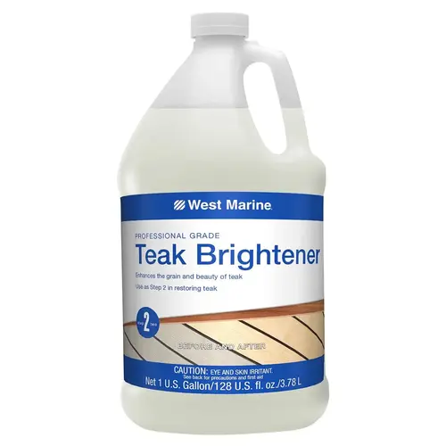 Professional Grade Teak Brightener, Gallon Professional Grade Teak Brightener, Gallon