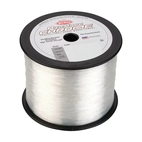 ProSpec Chrome Monofilament Fishing Line, 10 lb, 1000 yd, Clear ProSpec Chrome Monofilament Fishing Line, 10 lb, 1000 yd, Clear