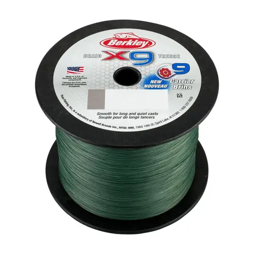 X9BBK50-22 BERKX9 .30MM2000M 31.5K LOVGN Low-Vis Green X9BBK50-22 BERKX9 .30MM2000M 31.5K LOVGN Low-Vis Green