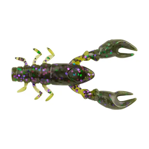 Champ Craw Soft Plastic Fishing Lure, 2.5 inch, Watermelon Candy Champ Craw Soft Plastic Fishing Lure, 2.5 inch, Watermelon Candy