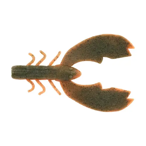 Soft Plastic Crawfish Fishing Bait, 4-inch, Yummy Craw Soft Plastic Crawfish Fishing Bait, 4-inch, Yummy Craw