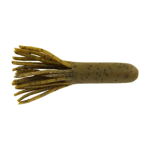 Fishing Tube Bait, 2.5 inch, Green Pumpkin Fishing Tube Bait, 2.5 inch, Green Pumpkin