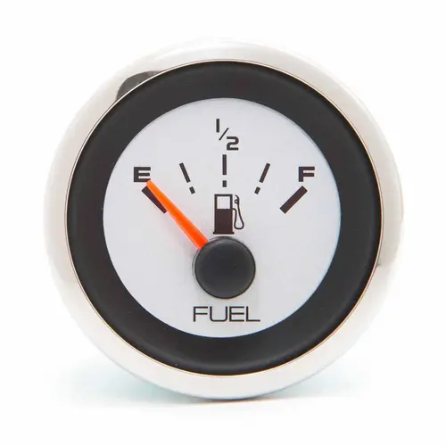 Argent Pro Series Fuel Gauge Gray Argent Pro Series Fuel Gauge Gray