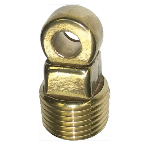 1/2" NPT Garboard Drain Plug With Loop 1/2" NPT Garboard Drain Plug With Loop