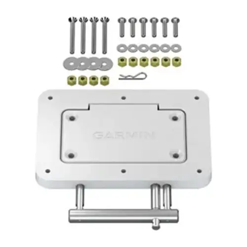 Kraken Trolling Motor Quick Release Plate, White Kraken Trolling Motor Quick Release Plate, White