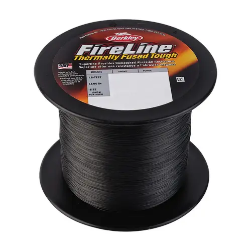 FireLine Fused Fishing Line, 8 lb Test, 1500 yd, Smoke FireLine Fused Fishing Line, 8 lb Test, 1500 yd, Smoke