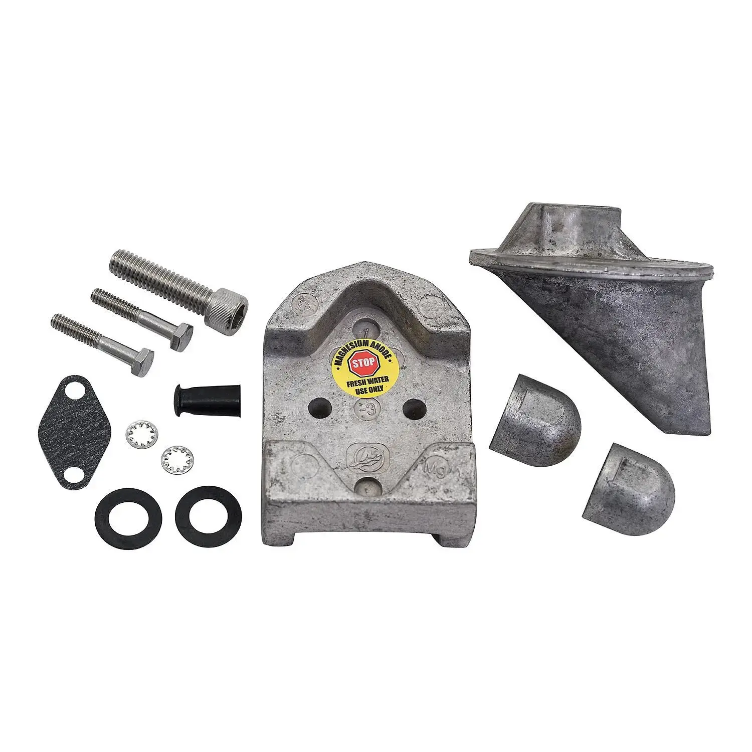 Quicksilver Magnesium Anode Kit for Select MerCruiser MR and Alpha One Drives From 1984-1991 888755Q04