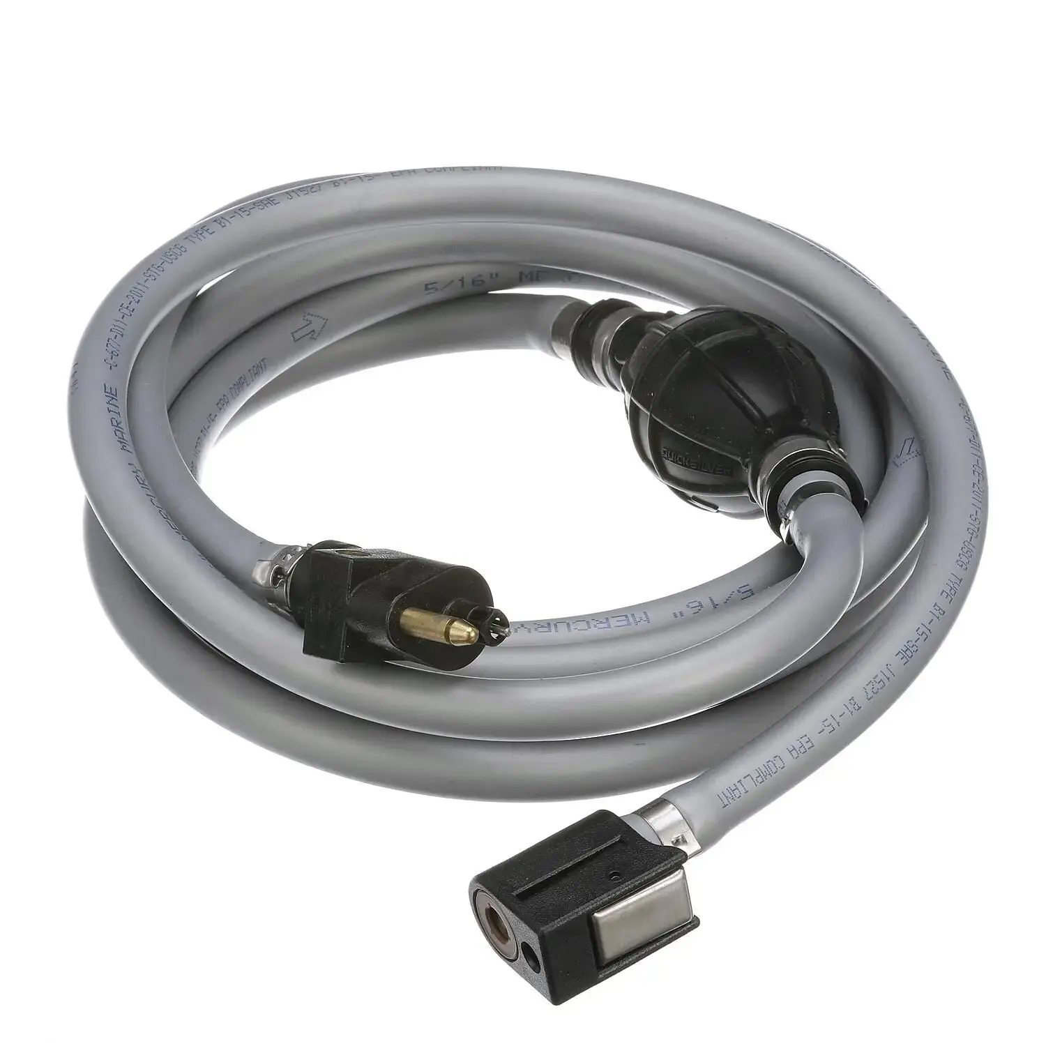 Quicksilver Fuel Line Assembly 9 Ft. w/ Primer Bulb & Connections 8M0061089 Quicksilver Fuel Line Assembly 9 Ft. w/ Primer Bulb & Connections 8M0061089