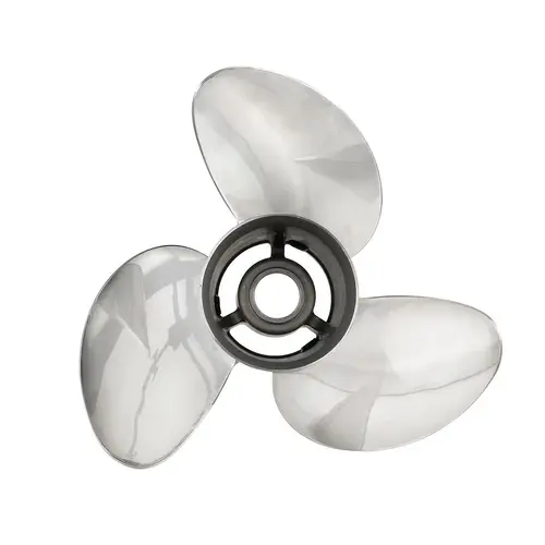 Quicksilver Q3 15" Diameter X 15" Pitch, 3-Blade Stainless Steel Propeller, Right Hand Rotation, High Polished Finish Quicksilver Q3 15" Diameter X 15" Pitch, 3-Blade Stainless Steel Propeller, Right Hand Rotation, High Polished Finish