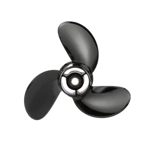 Quicksilver Black Diamond 3-Blade Aluminum Propeller, 8.7" Diameter x 5" Pitch, Right Hand Rotation Quicksilver Black Diamond 3-Blade Aluminum Propeller, 8.7" Diameter x 5" Pitch, Right Hand Rotation