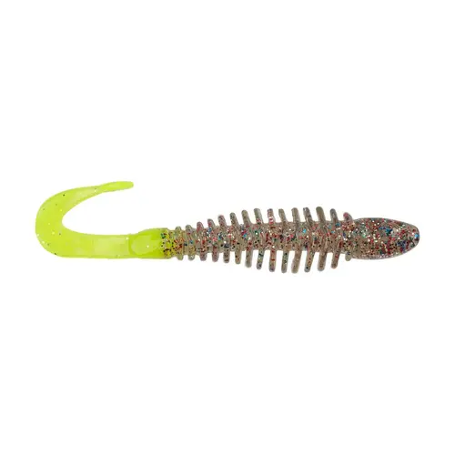 PBCLB4-FCH PB CURLYBONES 4IN FIRECRKCHT Firecracker/Chartreuse PBCLB4-FCH PB CURLYBONES 4IN FIRECRKCHT Firecracker/Chartreuse