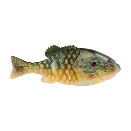 PowerBait Gilly Swimbait Lure, 110mm, HD Pumpkinseed PowerBait Gilly Swimbait Lure, 110mm, HD Pumpkinseed