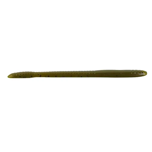 PowerBait Bottom Hopper Soft Plastic Fishing Bait, 4.75", Green Pumpkin PowerBait Bottom Hopper Soft Plastic Fishing Bait, 4.75", Green Pumpkin