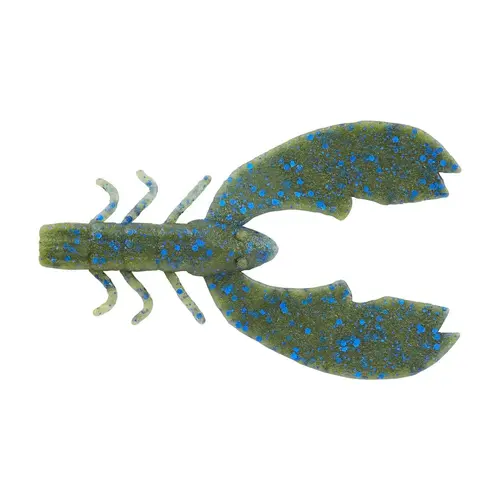 Soft Plastic Craw Lure, 4-inch, Okeechobee Craw Soft Plastic Craw Lure, 4-inch, Okeechobee Craw