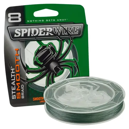 Stealth Smooth 8 Braid Fishing Line, 30 lb, 200 yd, Moss Green Stealth Smooth 8 Braid Fishing Line, 30 lb, 200 yd, Moss Green