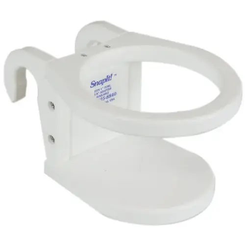 Single Horizontal Cup Holder White Single Horizontal Cup Holder White