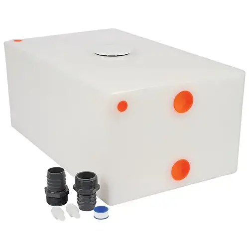24 Gallon Heavy-Duty Water/Holding Tank, 5/16" Wall 24 Gallon Heavy-Duty Water/Holding Tank, 5/16" Wall