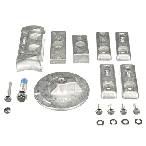 Quicksilver 8M0126670 Anode Kit for Mercury 200-300hp L6 Verado Outboards Quicksilver 8M0126670 Anode Kit for Mercury 200-300hp L6 Verado Outboards