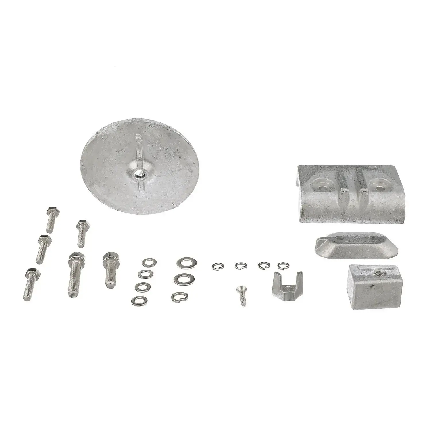 Quicksilver Aluminum Anode Kit for Yamaha 40-50hp Outboards 8M6008009