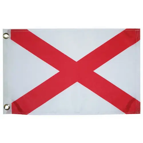 Alabama State Flag, 12" x 18" Alabama State Flag, 12" x 18"
