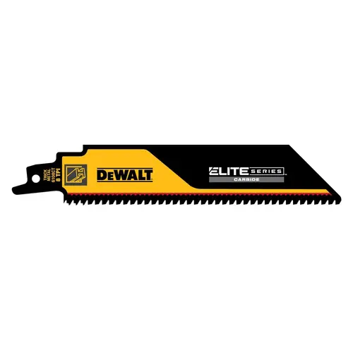 DEWALT Elite Series Metal Cutting Carbide Tipped Reciprocating Saw Blades DEWALT Elite Series Metal Cutting Carbide Tipped Reciprocating Saw Blades