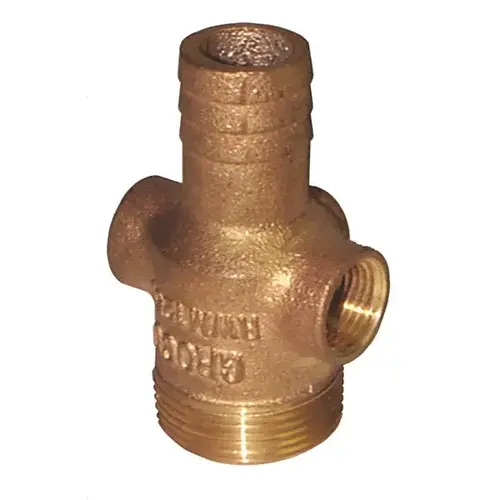 Raw Water Manifold, 1-1/2" Inlet, 1-1/4" Outlet Hose ID, 3/4" Port Outlet Raw Water Manifold, 1-1/2" Inlet, 1-1/4" Outlet Hose ID, 3/4" Port Outlet