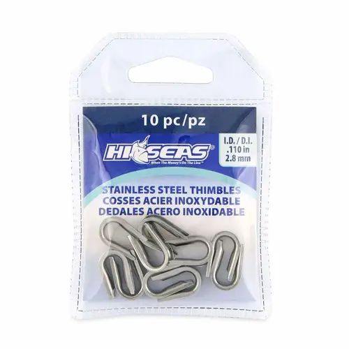 Stainless Steel Thimbles Stainless Steel Thimbles