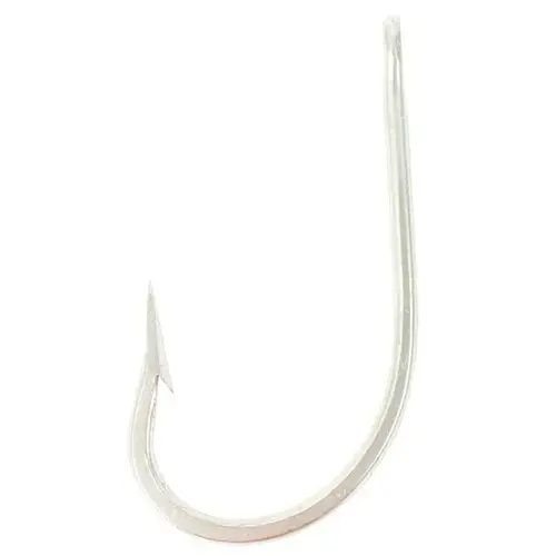 Sea Demon Big Game Hook, Duratin Coated, Needle Eye, Size 8/0, 2-Pack Silver Sea Demon Big Game Hook, Duratin Coated, Needle Eye, Size 8/0, 2-Pack Silver