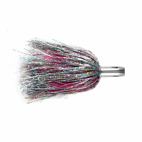 Master Hooker Unrigged Lure, 5 1/2" Pink/Silver/Pink Mylar Master Hooker Unrigged Lure, 5 1/2" Pink/Silver/Pink Mylar