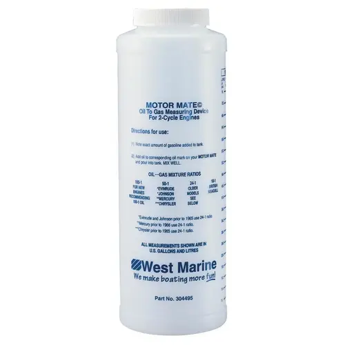 Oil-to-Gas Mixture Measuring Bottle Oil-to-Gas Mixture Measuring Bottle