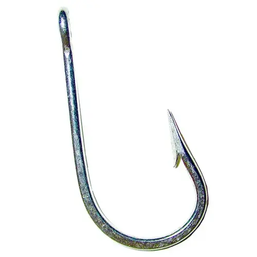 Southern and Tuna Hook, Duratin Coated, Size 7/0, 10-Pack Silver Southern and Tuna Hook, Duratin Coated, Size 7/0, 10-Pack Silver