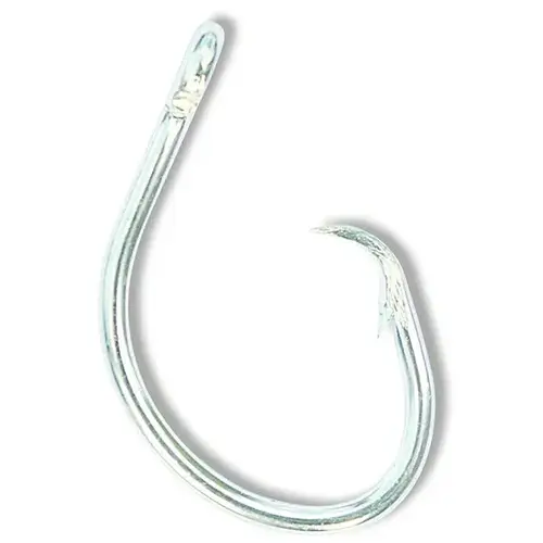 Classic Circle Hook, Duratin Coated, 2X Strong, Size 10/0, 2-Pack Silver Classic Circle Hook, Duratin Coated, 2X Strong, Size 10/0, 2-Pack Silver