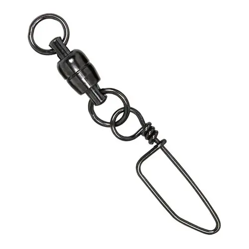 50 lb. Ball Bearing Snap Swivels Black 50 lb. Ball Bearing Snap Swivels Black