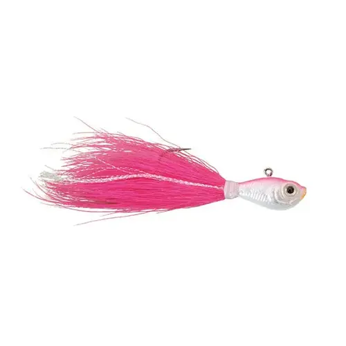 Prime Bucktail Jig, 1 oz. Pink Prime Bucktail Jig, 1 oz. Pink
