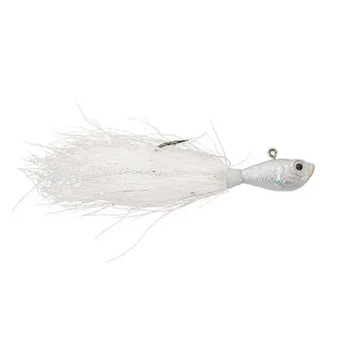 Prime Bucktail Jig, 3/8 oz. White Prime Bucktail Jig, 3/8 oz. White