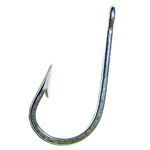 Southern and Tuna Hook, Duratin Coated, Size 8/0, 2-Pack Silver Southern and Tuna Hook, Duratin Coated, Size 8/0, 2-Pack Silver