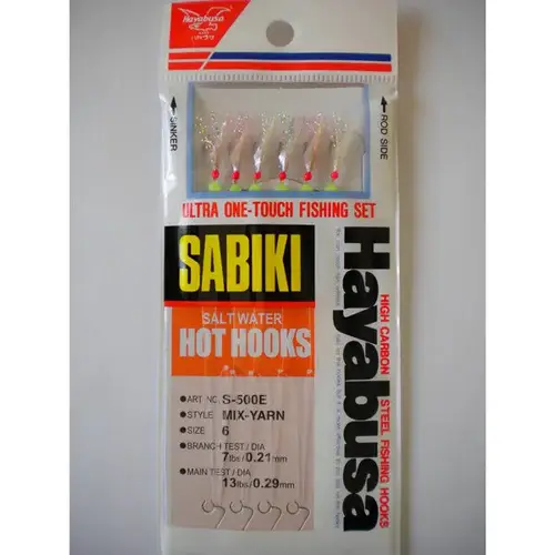 Mix Yarn Mackerel Sabiki Glitter Mix Yarn Mackerel Sabiki Glitter