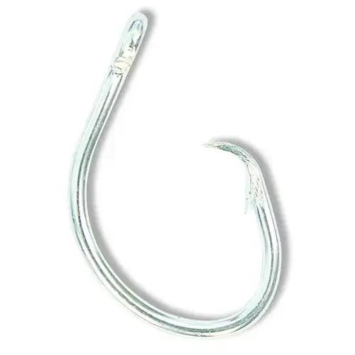 Classic Circle Hook, Duratin Coated, 2X Strong, Size 14/0, 2-Pack Silver Classic Circle Hook, Duratin Coated, 2X Strong, Size 14/0, 2-Pack Silver