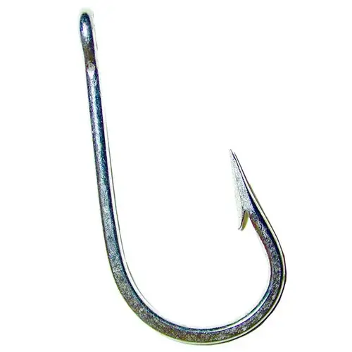 Southern and Tuna Hook, Duratin Coated, Size 11/0, 10-Pack Silver Southern and Tuna Hook, Duratin Coated, Size 11/0, 10-Pack Silver